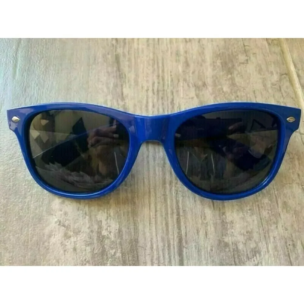 Sunglasses Beach Summer Bright Blue Wayfar Festival Fashion July 4th Party NEW